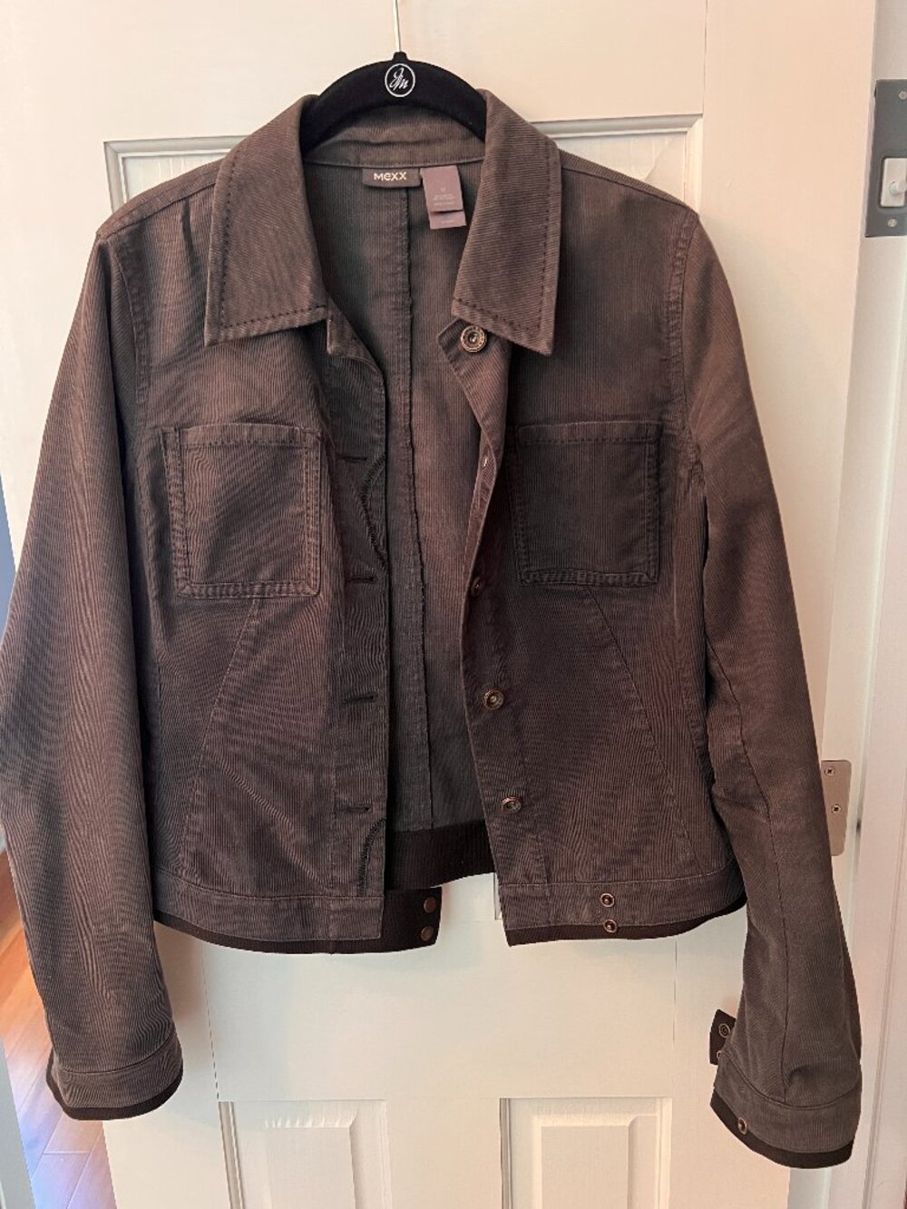 MEXX women's gray corduroy jacket size medium